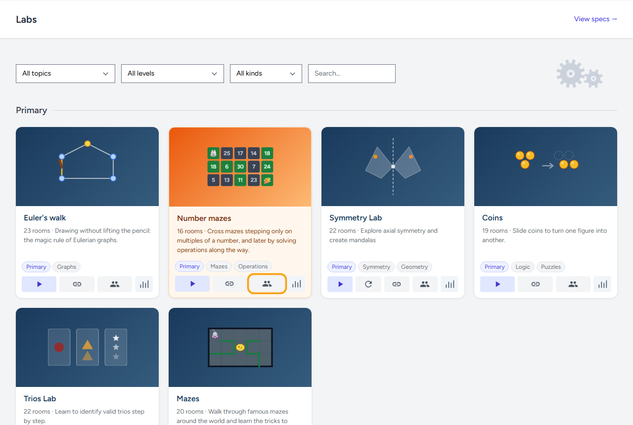 Pick a lab and assign it to your group